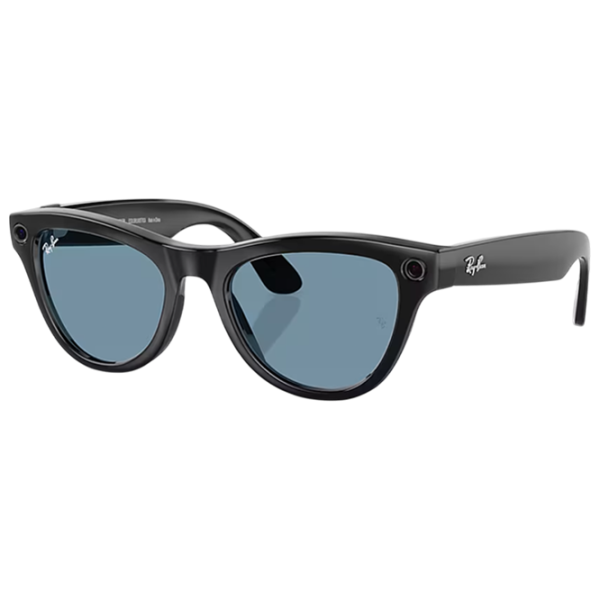 Ochelari smart Ray-Ban Meta Skyler Black Fără fir / Transparent photo 2
