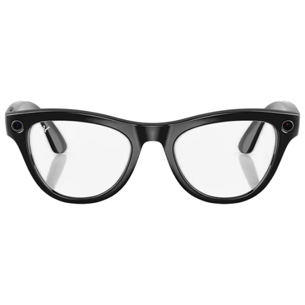 Ochelari smart Ray-Ban Meta Skyler Black Fără fir / Transparent photo 3