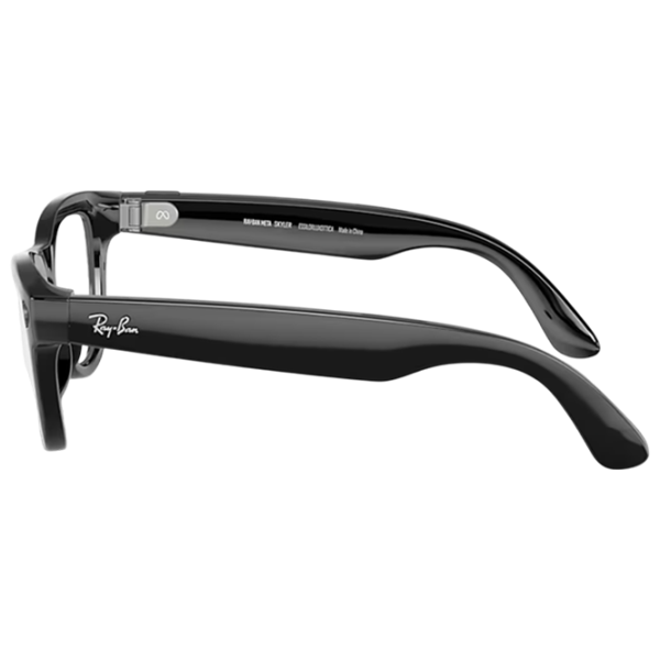 Ochelari smart Ray-Ban Meta Skyler Black Fără fir / Transparent photo 8
