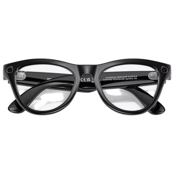 Ochelari smart Ray-Ban Meta Skyler Black Fără fir / Transparent photo 9