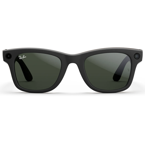 Ochelari smart Ray-Ban Meta Wayfarer Black Fără fir / Green photo 3