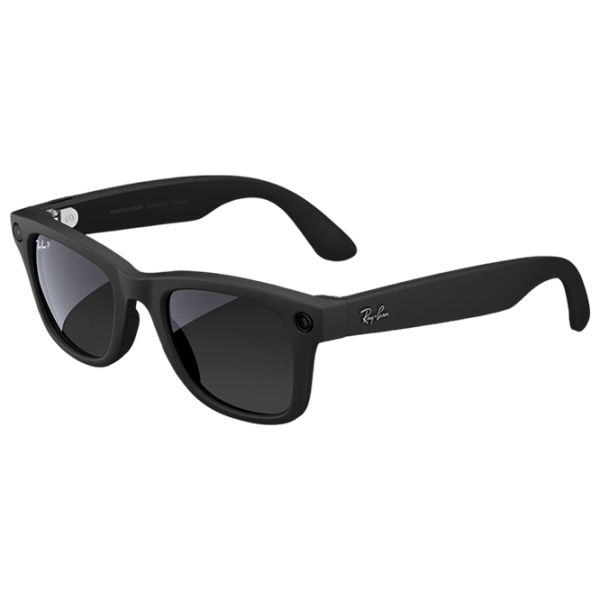 Ochelari smart Ray-Ban Meta Wayfarer Black Fără fir / Gray photo 1