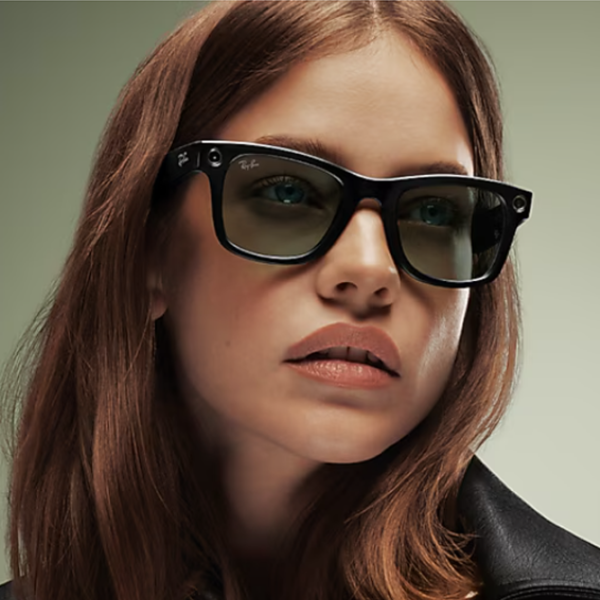 Смарт очки Ray-Ban Meta Wayfarer Черный Беспроводные / Зеленый photo 2