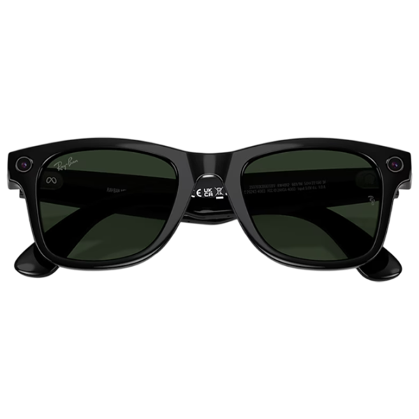 Смарт очки Ray-Ban Meta Wayfarer Черный Беспроводные / Зеленый photo 5