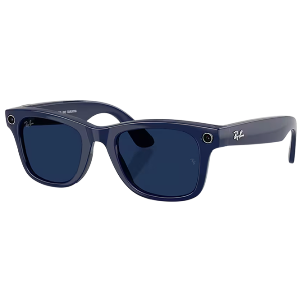 Смарт очки Ray-Ban Meta Wayfarer Синий Беспроводные / Сапфир photo 3