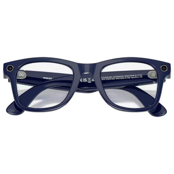 Смарт очки Ray-Ban Meta Wayfarer Синий Беспроводные / Сапфир photo 6