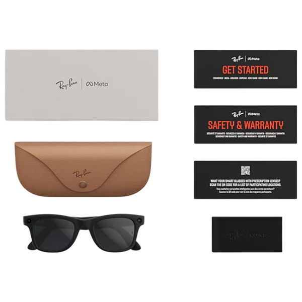 Смарт очки Ray-Ban Meta Wayfarer Синий Беспроводные / Сапфир photo 8