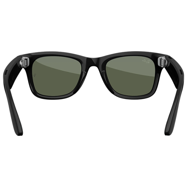Ochelari smart Ray-Ban Meta Wayfarer Black Fără fir / Green photo 4
