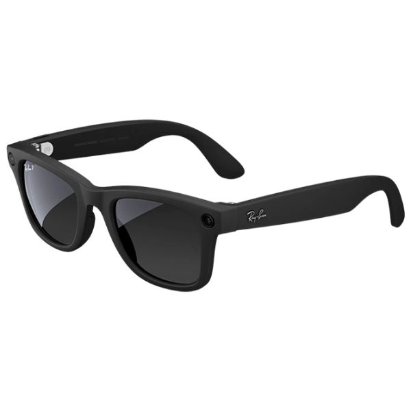 Ochelari smart Ray-Ban Meta Wayfarer Black Fără fir / Gray photo 1