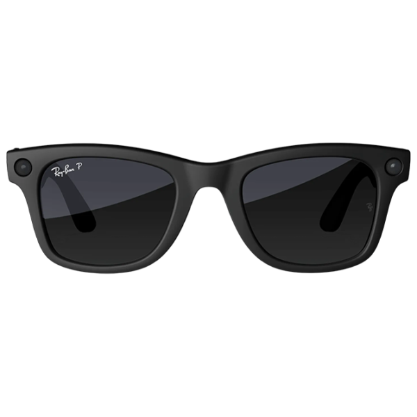 Ochelari smart Ray-Ban Meta Wayfarer Black Fără fir / Gray photo 2