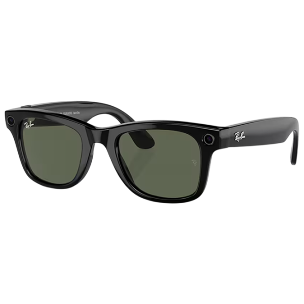 Смарт очки Ray-Ban Meta Wayfarer Черный Беспроводные / Зеленый photo 1