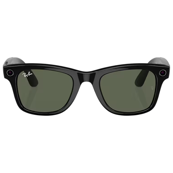 Смарт очки Ray-Ban Meta Wayfarer Черный Беспроводные / Зеленый photo 2