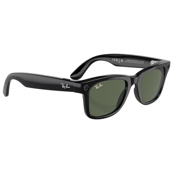Смарт очки Ray-Ban Meta Wayfarer Черный Беспроводные / Зеленый photo 7