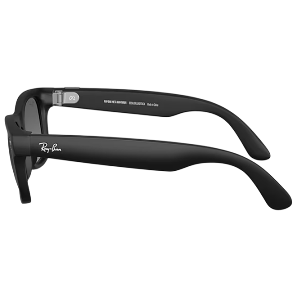 Ochelari smart Ray-Ban Meta Wayfarer Black Fără fir / Gray photo 2