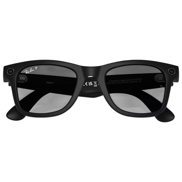 Ochelari smart Ray-Ban Meta Wayfarer Black Fără fir / Gray photo 5