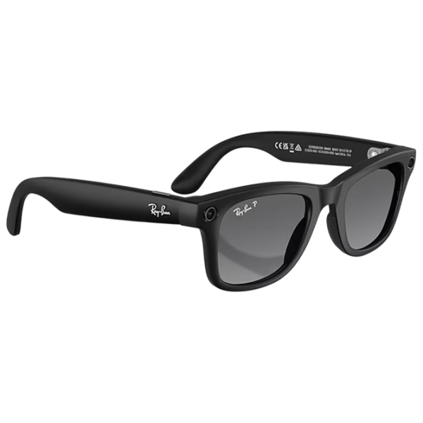 Ochelari smart Ray-Ban Meta Wayfarer Black Fără fir / Gray photo 6