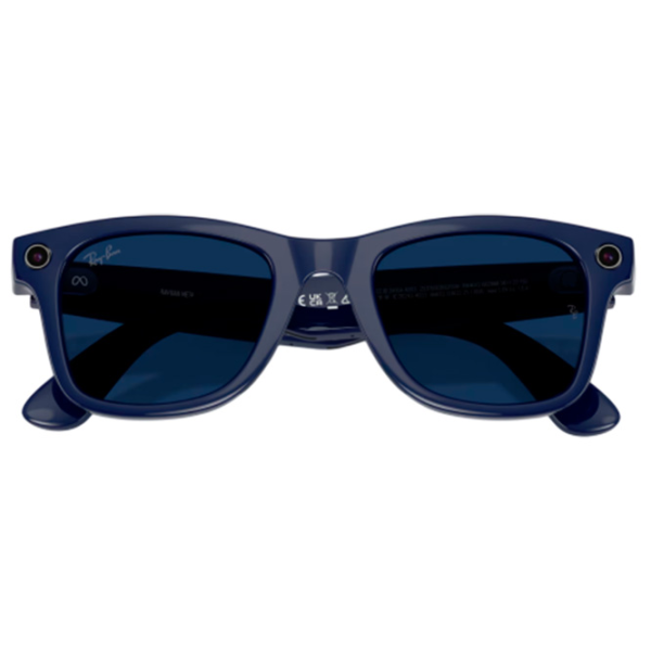 Ochelari smart Ray-Ban Meta Wayfarer Blue Fără fir / Sapphire photo 4