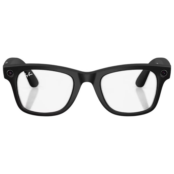 Ochelari smart Ray-Ban Meta Wayfarer Matte black Fără fir / Gray photo 3