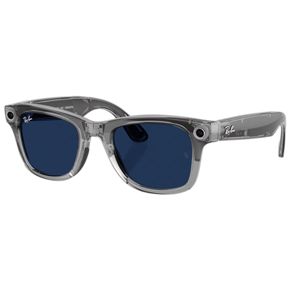 Ochelari smart Ray-Ban Meta Wayfarer Gray Fără fir / Sapphire photo 1