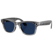 photo Ochelari smart Ray-Ban Meta Wayfarer Gray Fără fir / Sapphire