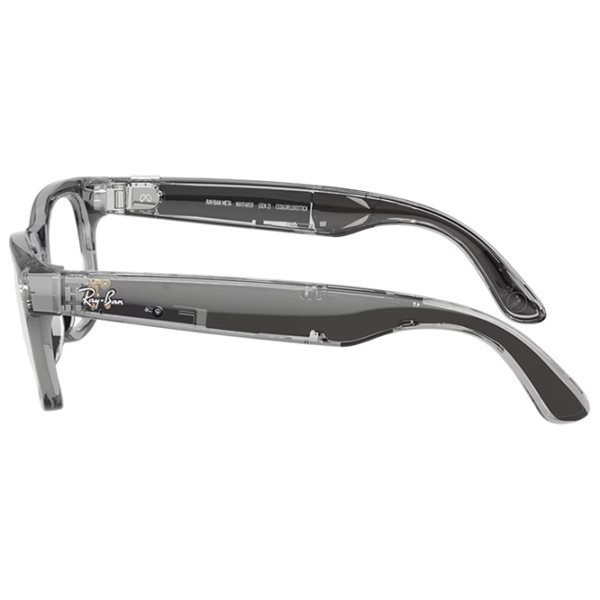 Ochelari smart Ray-Ban Meta Wayfarer Gray Fără fir / Sapphire photo 4