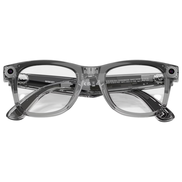 Ochelari smart Ray-Ban Meta Wayfarer Gray Fără fir / Sapphire photo 6