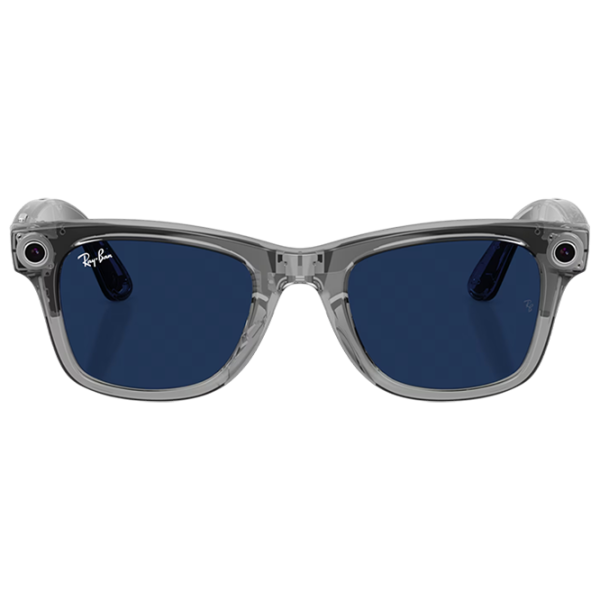Ochelari smart Ray-Ban Meta Wayfarer Gray Fără fir / Sapphire photo 7