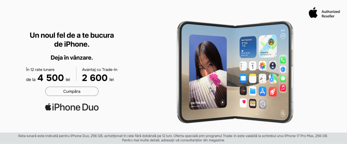 Un nou fel de a te bucura de iPhone!