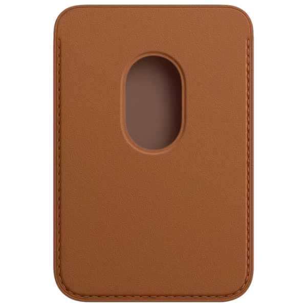 Husă Portmoneu iPhone 12 - 14 All MagSafe Back/ Piele/ Brown photo 2