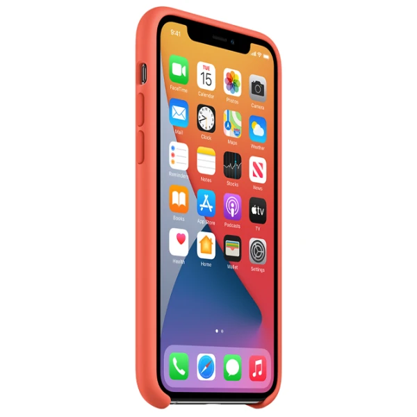 Husă pentru smartphone iPhone 11 Pro Max Back/ TPU/ Orange photo 2