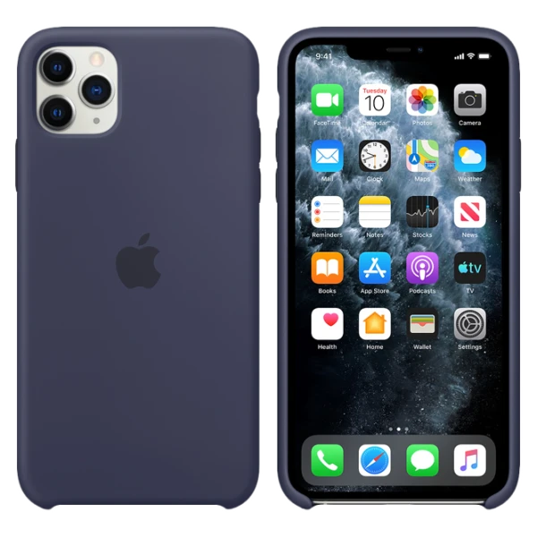 Husă pentru smartphone iPhone 11 Pro Max Back/ TPU/ Blue photo 3