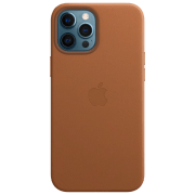 photo Husă pentru smartphone iPhone 12 Pro Max MagSafe Back/ Piele/ Brown