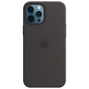photo Husă pentru smartphone iPhone 12 Pro Max MagSafe Back/ TPU/ Black