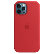 photo Husă pentru smartphone iPhone 12 Pro Max MagSafe Back/ TPU/ Red