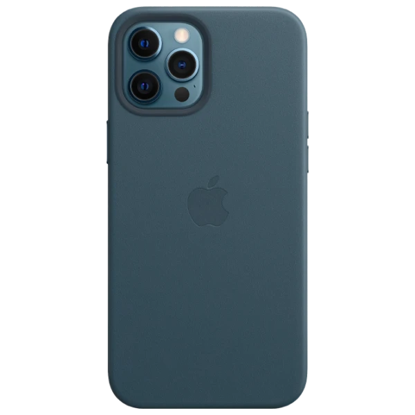 Чехол для смартфона iPhone 12 Pro Max MagSafe Back/ Leather/ Синий photo 1