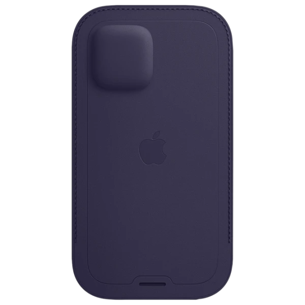 Чехол для смартфона iPhone 12/ 12 Pro MagSafe/ Кожа/ Пурпурный photo 2