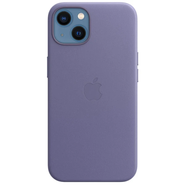 Husă pentru smartphone iPhone 13 Back/ Piele/ Purple photo 3