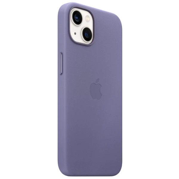 Husă pentru smartphone iPhone 13 Back/ Piele/ Purple photo 4
