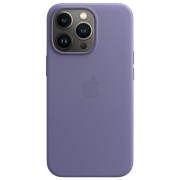 photo Husă pentru smartphone iPhone 13 Pro Max Back/ Piele/ Purple