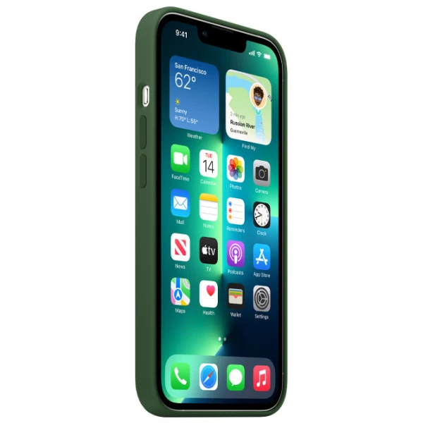 Чехол для смартфона iPhone 13 Pro Max Back/ TPU/ Зелёный photo 4