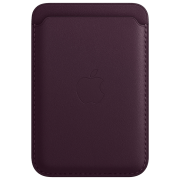 photo Husă Portmoneu iPhone 12 - 14 All MagSafe/ Piele/ Cherry