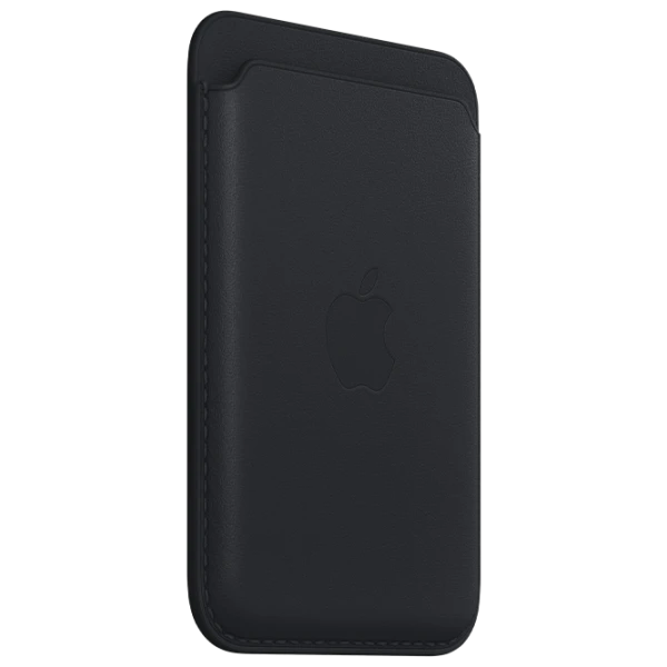 Husă Portmoneu iPhone 12 - 14 All MagSafe/ Piele/ Black photo 2