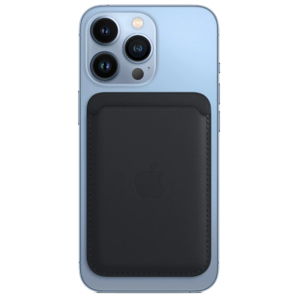 Husă Portmoneu iPhone 12 - 14 All MagSafe/ Piele/ Black photo 4