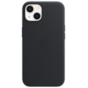 photo Husă pentru smartphone iPhone 13 Back/ Piele/ Black