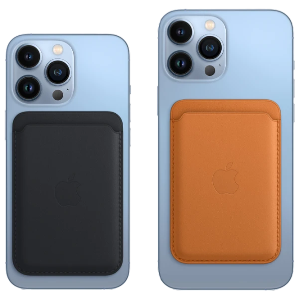 Husă Portmoneu iPhone 12 - 14 All MagSafe/ Piele/ Brown photo 3