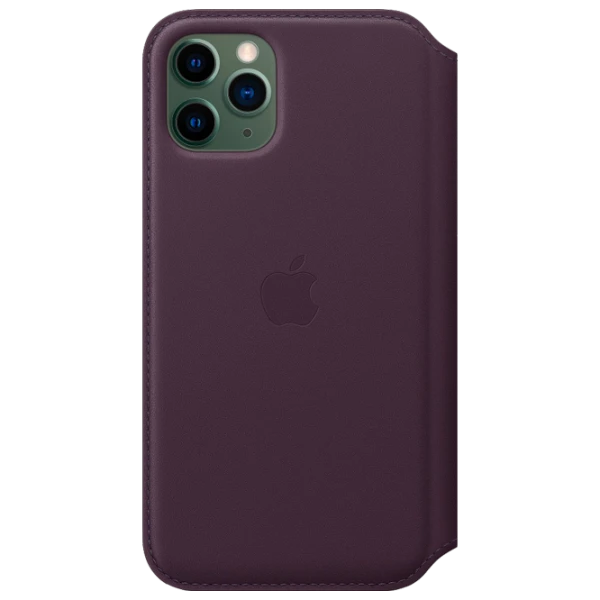 Husă pentru smartphone iPhone 11 Pro Flip Cover/ Leather/ TPU/ Purple photo 1