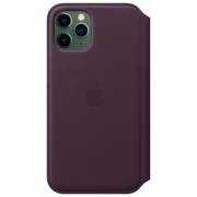 photo Husă pentru smartphone iPhone 11 Pro Flip Cover / Piele / Purple