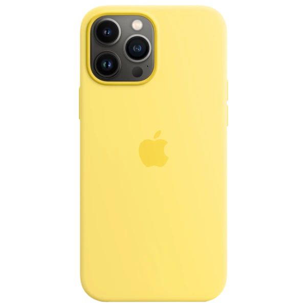 Husă pentru smartphone iPhone 13 Pro Max Back/ TPU/ Yellow photo 1