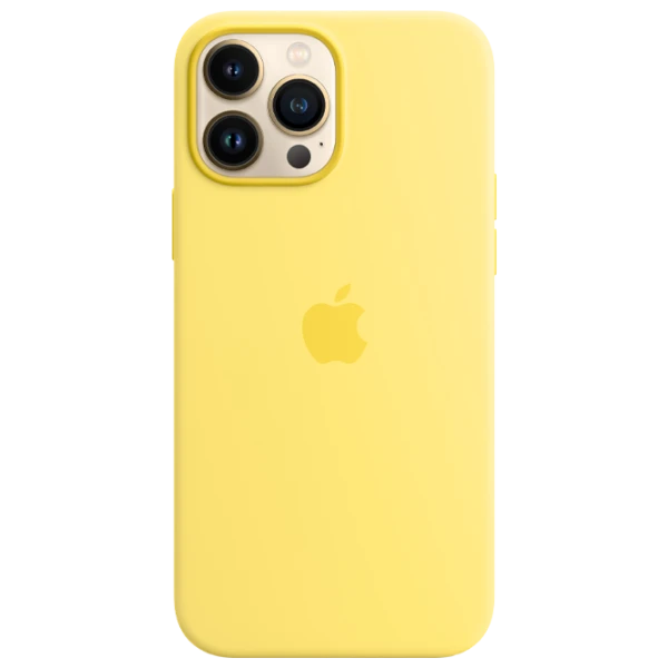 Husă pentru smartphone iPhone 13 Pro Max Back/ TPU/ Yellow photo 2