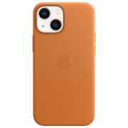 photo Husă pentru smartphone iPhone 13 mini MagSafe/ Piele/ Brown